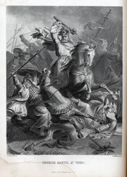 Carlos Martel en Tours