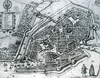 Mapa de Hamburgo, de 