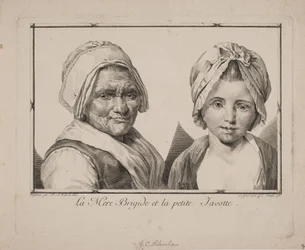 La madre Brigide y la pequeña Javotte