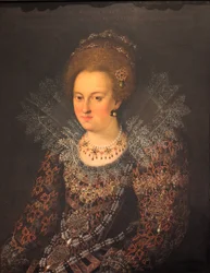 Alemán: Retrato Barbara Sophia von Brandenburg Retrato Barbara Sophie of Brandenburg