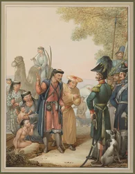 Cosacos y kalmukos