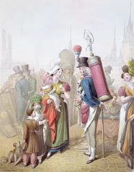 El Pont Notre-Dame, c.1810