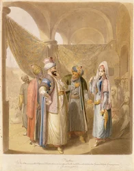 El mercado de esclavos, 1824