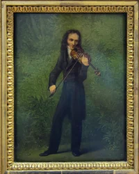 Retrato de Niccolò Paganini 1782-1840, 1830-1831