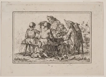 Una comida campesina