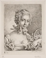 Una chica de las flores