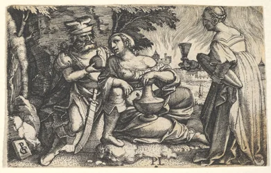 Lot y sus hijas, ca. 1531