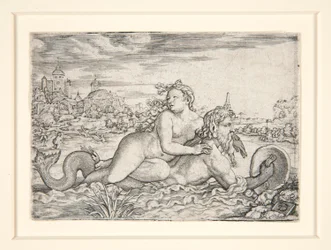 Doncella secuestrada por monstruo marino