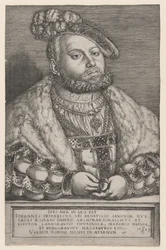 Retrato de Johann Friedrich el Magnánimo, Elector de Sajonia, 1543