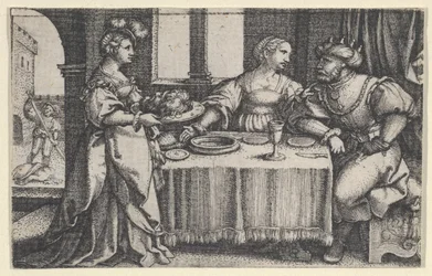 Salomé con la cabeza de Juan el Bautista
