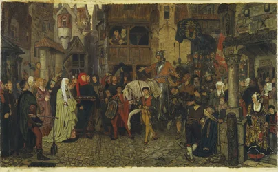 La entrada de Sten Sture el Viejo en Estocolmo, 1864