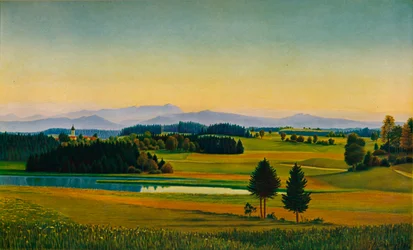 Paisaje en Staffelsee, c1931