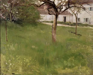 Un jardín en Grez