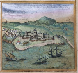 Elmina de Civitates Orbis Terrarum, c.1572