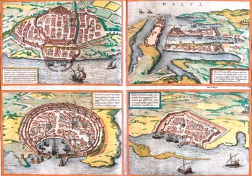 Cagliari, Malta, Rodas, Famagusta, Italia, Malta, Grecia, Chipre