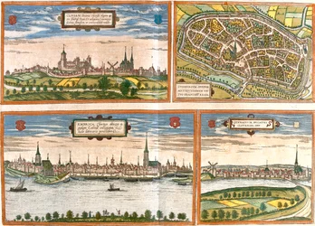 Cleves, Duisburg, Emmerich, Genappe, Alemania, Bélgica