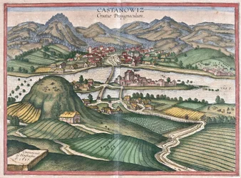 Kostajnica, Croacia (grabado)