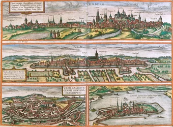 Núremberg, Ulm, Salzburgo, Lindau, Alemania, Austria