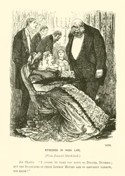 Episodios en la alta sociedad (grabado)