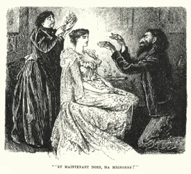 Ilustración para Trilby de George du Maurier (grabado)