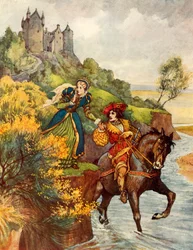 Lady Margaret (litografía en color)