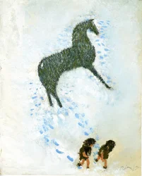 No es un caballo blanco
