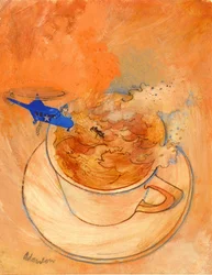 Tormenta en una taza de té, 1970s