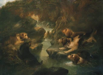 Caza de Nutrias, 1867