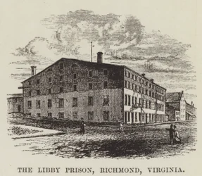 La prisión de Libby, Richmond, Virginia