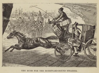 La carrera por el vapor de regreso a casa