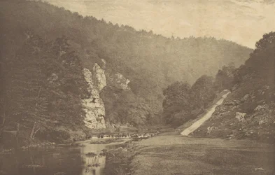 En Dove Dale, 1880s, impreso en 1888