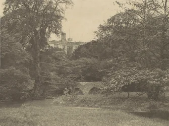 Puente de Lady Dorothy, Haddon Hall, 1888