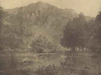 Placa de The Compleat Angler de Izaak Walton, 1880s, impresa en 1888