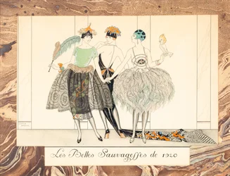 Les Belles Sauvageffes de 1920, de Le Bonheur du Jour ou, Les Graces à la Mode, 1924