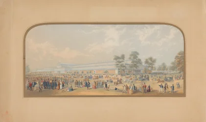 La Gran Exposición: Vista exterior desde el suroeste