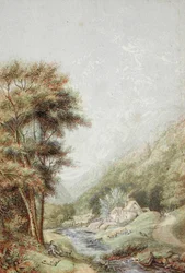 Molino de agua en el Wye