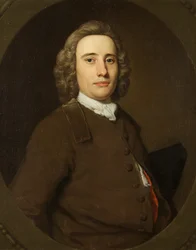 Retrato de un Hombre en Marrón