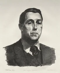 Retrato de Eugene Speicher, primera piedra