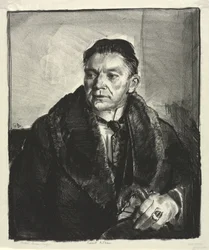 Retrato de Robert Aitken, segunda piedra