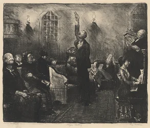 Reunión de oración, «First Stone»