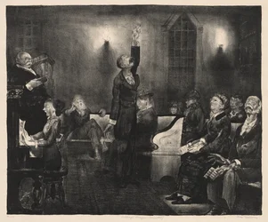 Reunión de oración, segunda piedra