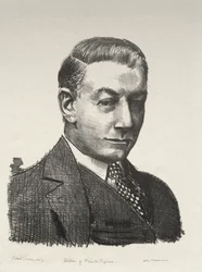 Boceto de Frank Byrne