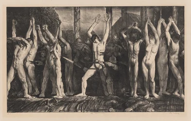 La barricada, primera piedra