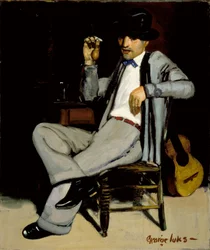 Pedro, principios de los años 20 (óleo sobre lienzo)