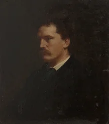 Autorretrato (óleo sobre lienzo montado en panel)