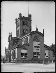 Iglesia de San Juan Bautista, Fleet Street, Bablake, Coventry, 1941