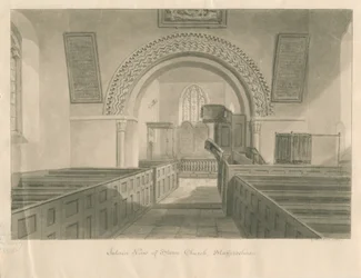 Interior de la Iglesia de Stowe