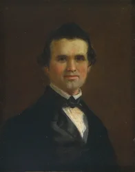 Autorretrato de George Caleb Bingham, c. 1849-1850