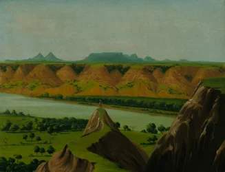 Big Bend en el Alto Missouri, 1.900 millas por encima de St.