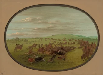 Camanchees en movimiento, 1861-1869